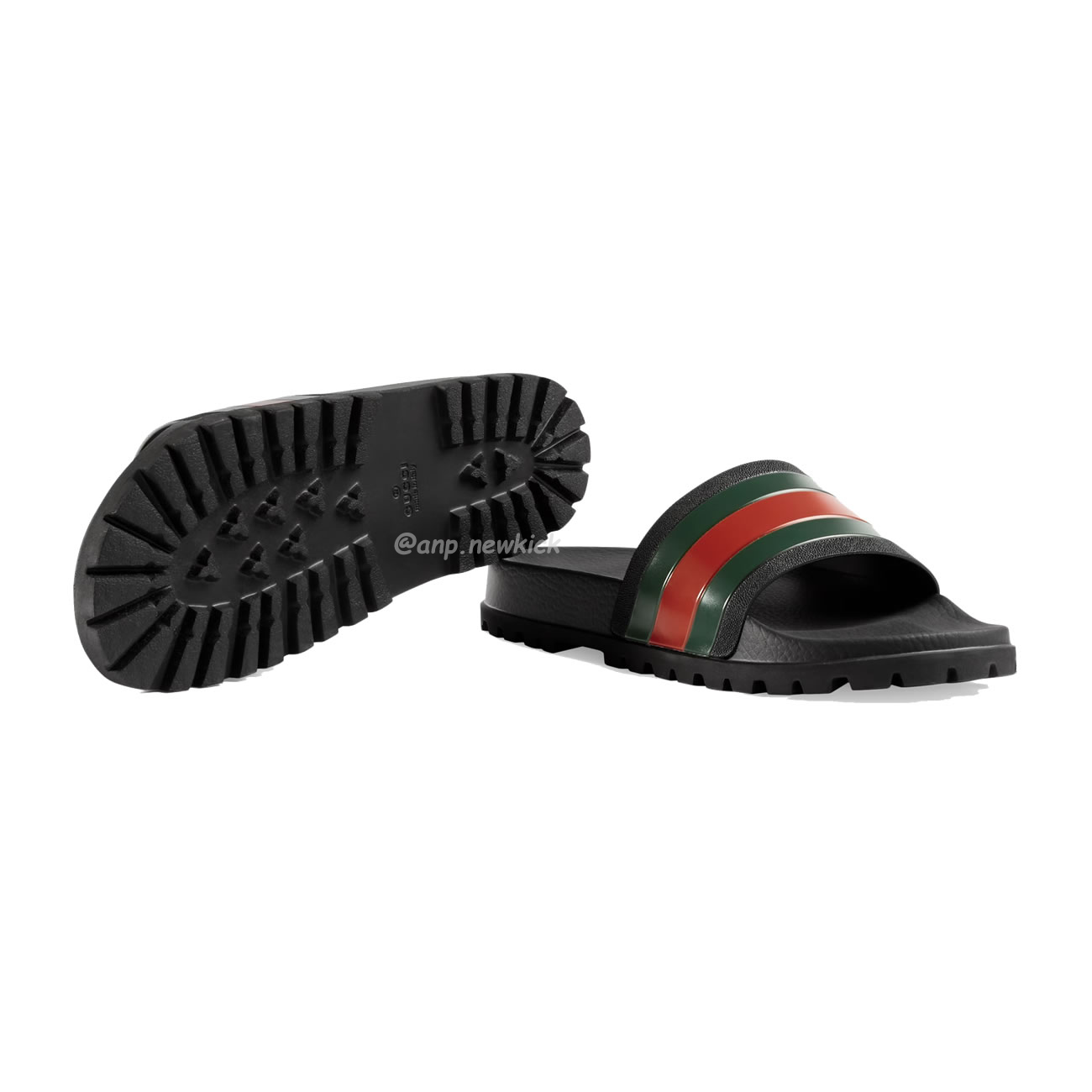 Gucci Mens Woven Leather Sandals 429469 Gib10 1098 (7) - newkick.app